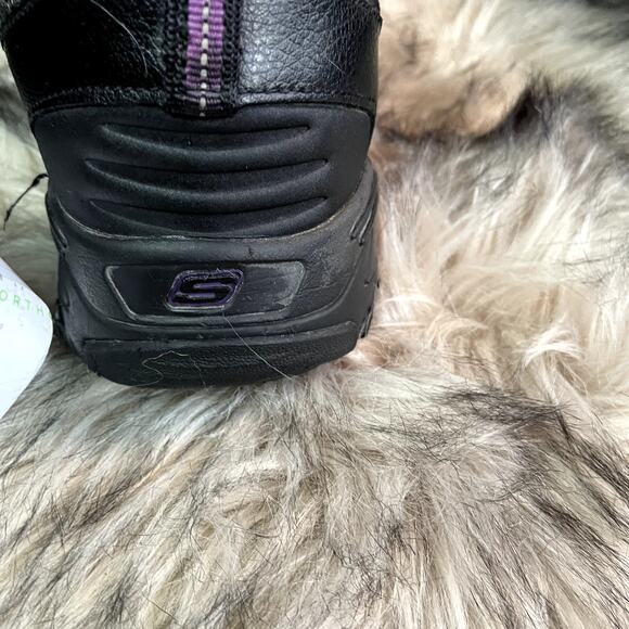 Skechers COMP TOE Size 7 wide Women Work shoe non-metallic Leather - Picture 9 of 12